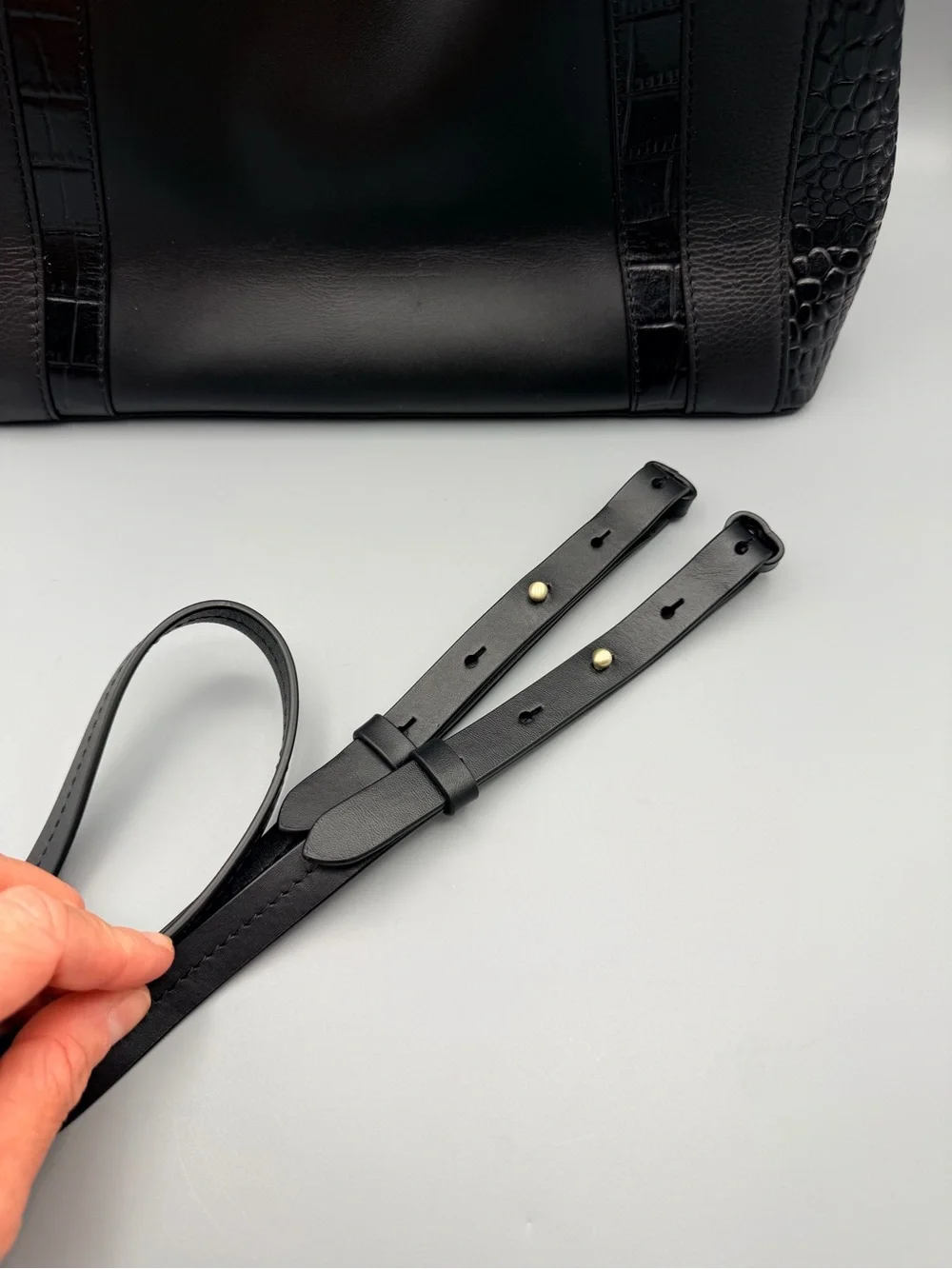 Radley London Leather Baylis Road Zip Around Satche, Black EUC